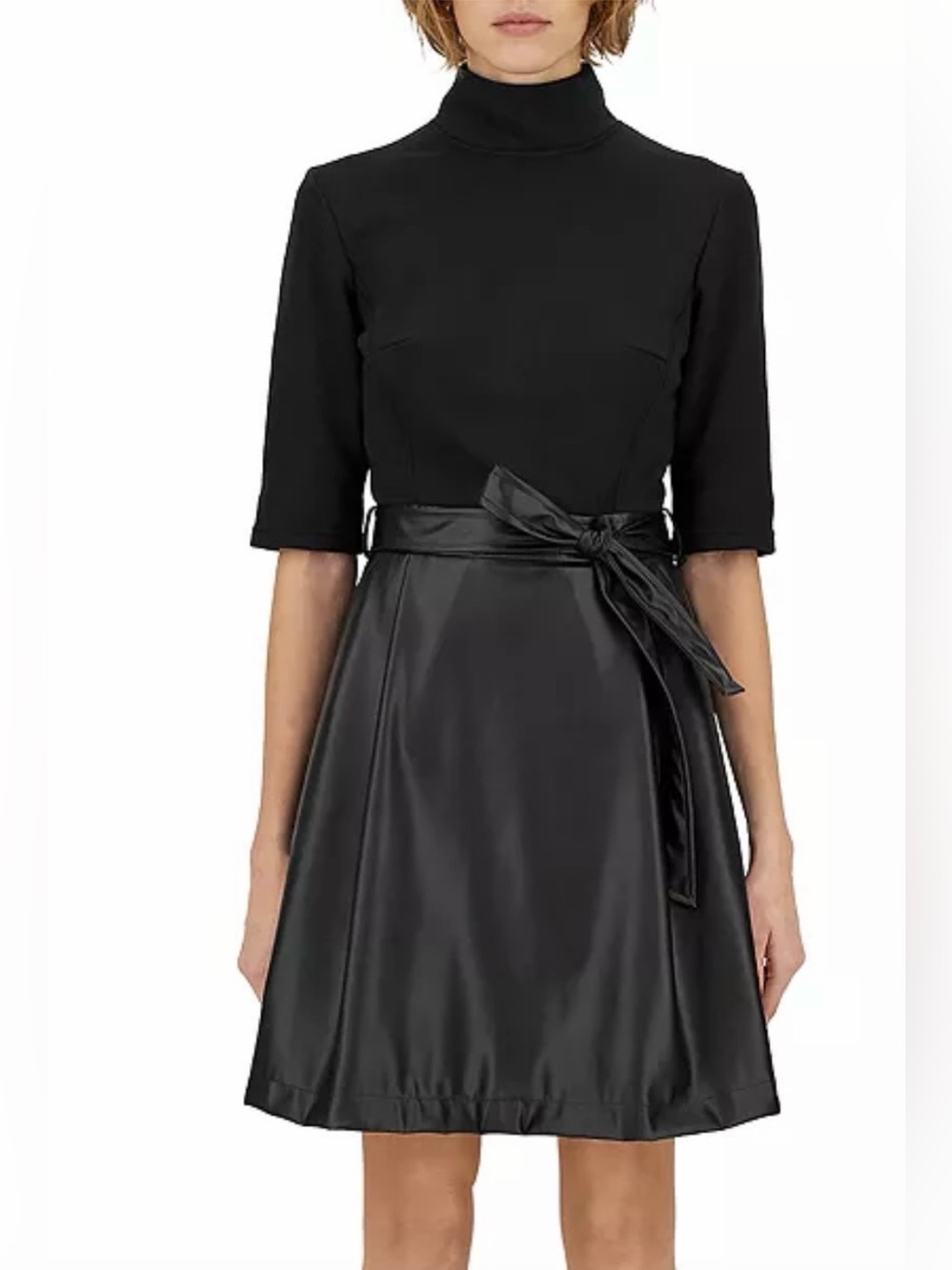 Marella Albata Fit-and-Flare Layered Look Dress